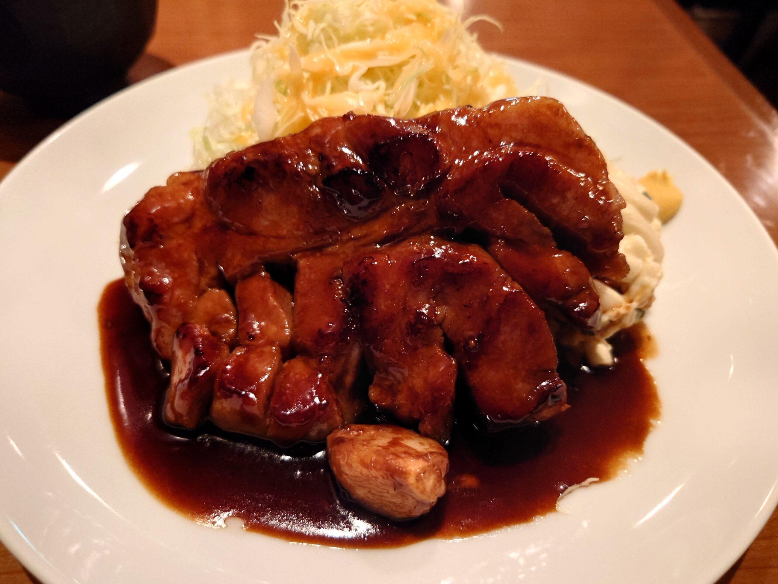 トンテキ定食