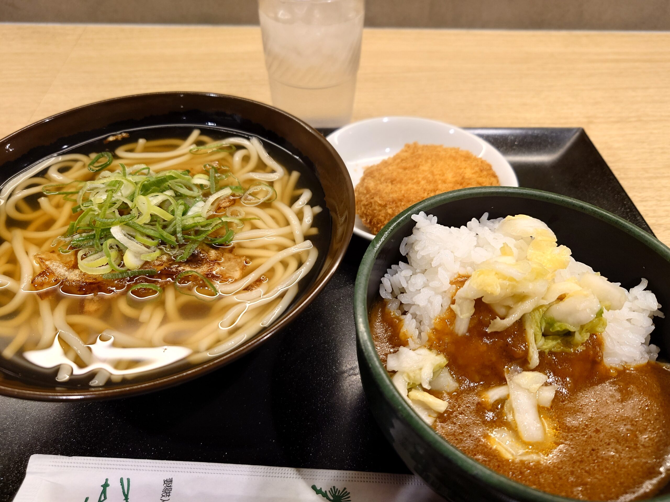 カレー丼セットうどん