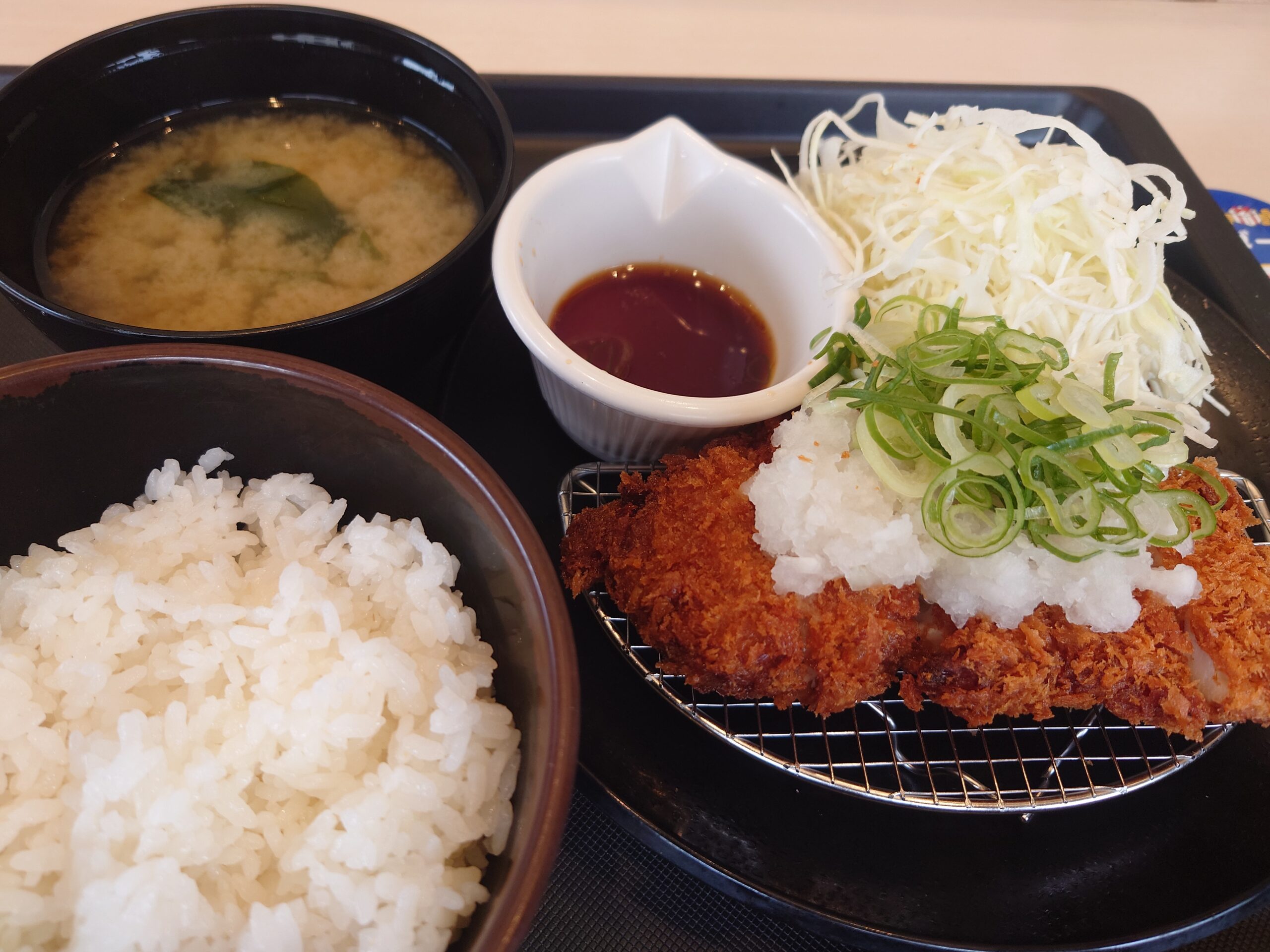 鬼おろしポン酢チキンかつ定食