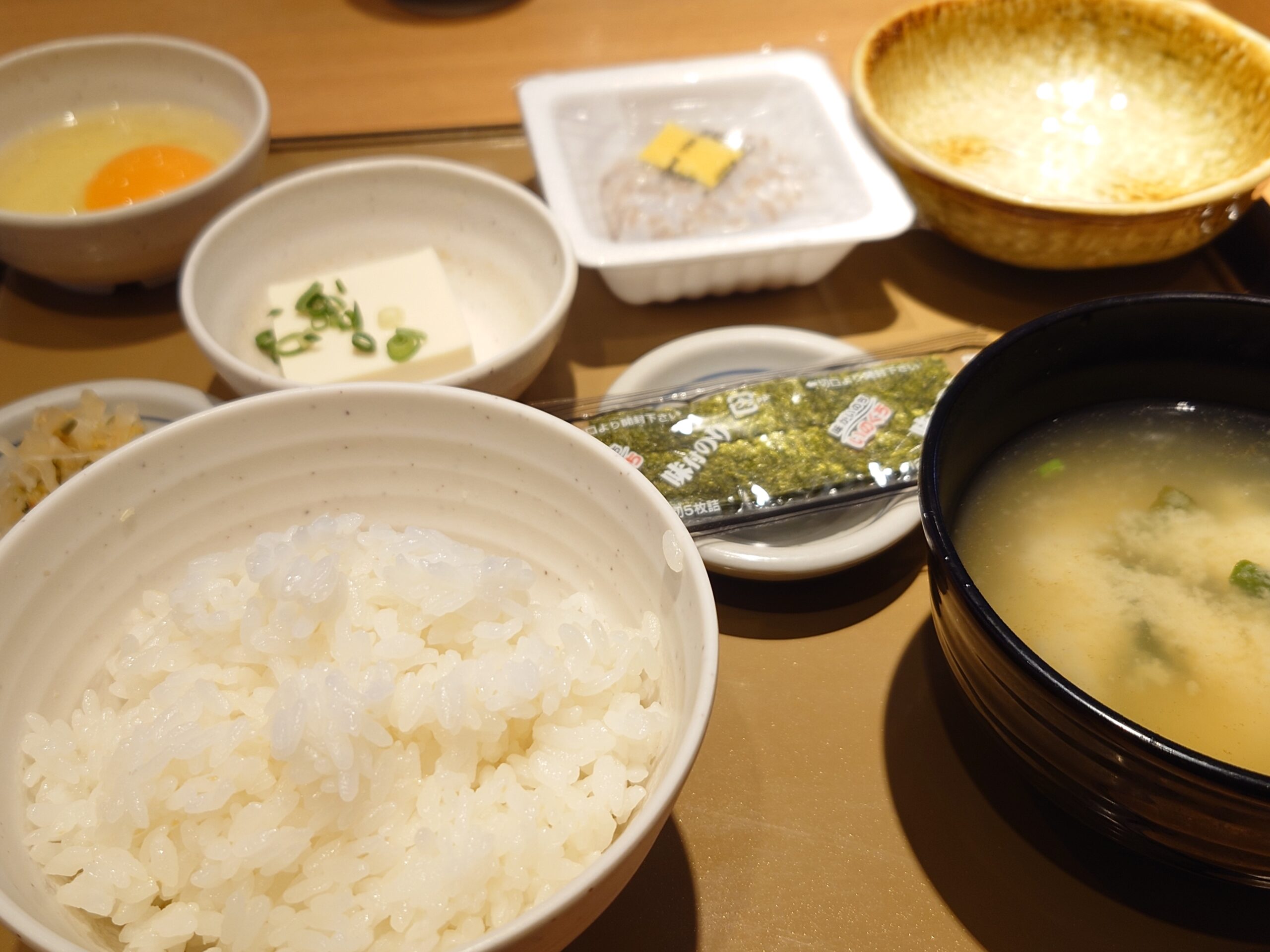 納豆朝食