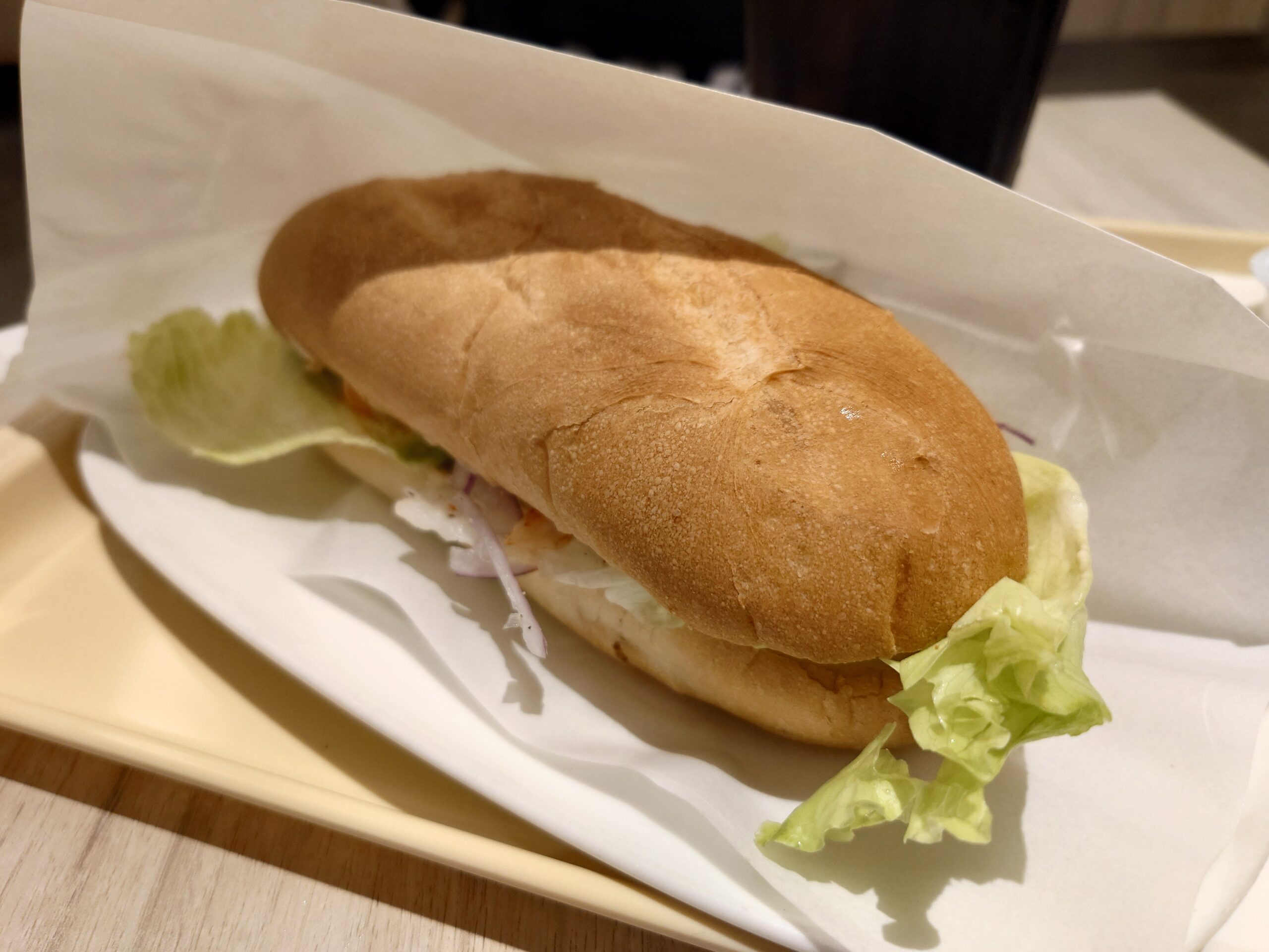 ミラノサンドB + アイスコーヒーR (R ミラノセット) 870円