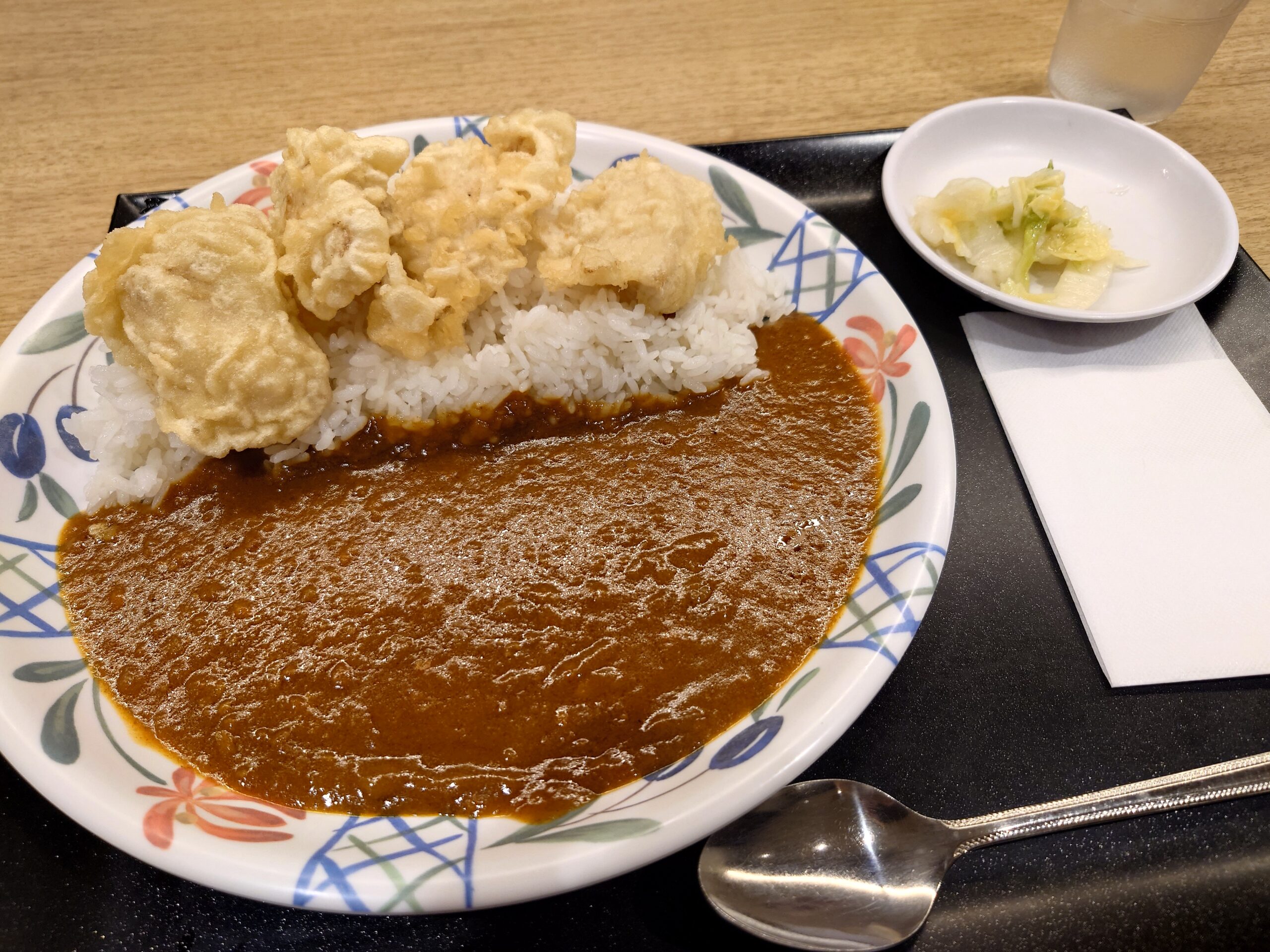鶏天カレー 980円