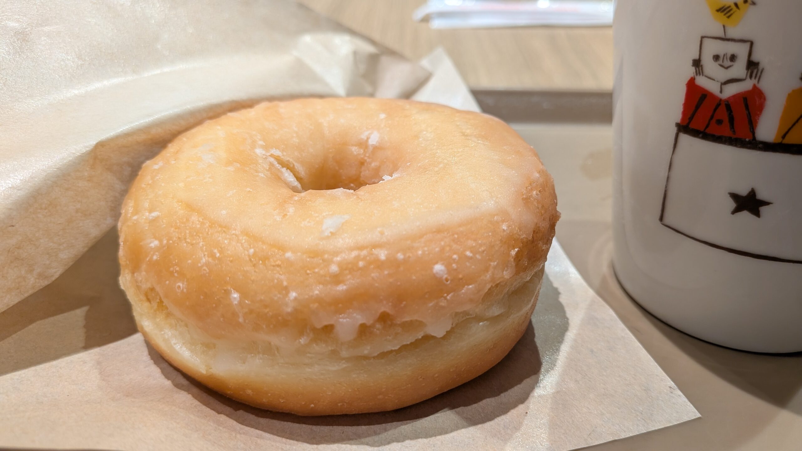 シュガードーナツ 300円+ブレンドコーヒー 290円